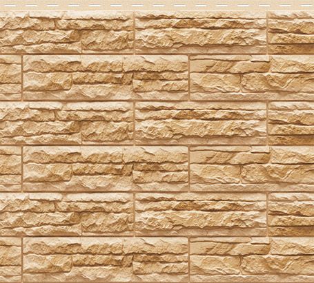 Фасадные панели Доломит, Скалистый риф Премиум, Умбра купить в Владивостоке