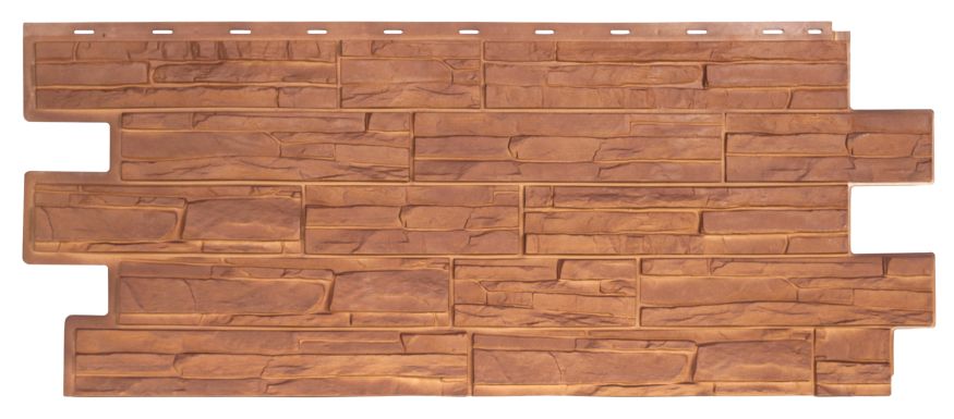 Фасадная панель T-Сайдинг, Альпийская сказка ЭКО-2 Орех купить в Владивостоке