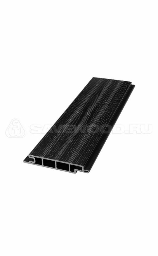 Террасная доска ДПК SaveWood, SW Padus (R), Черный купить в Владивостоке