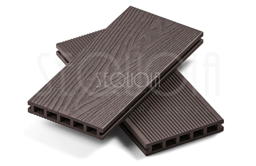 Доска террасная ДПК 3D SEQUOIA Evolution BROWN купить в Владивостоке