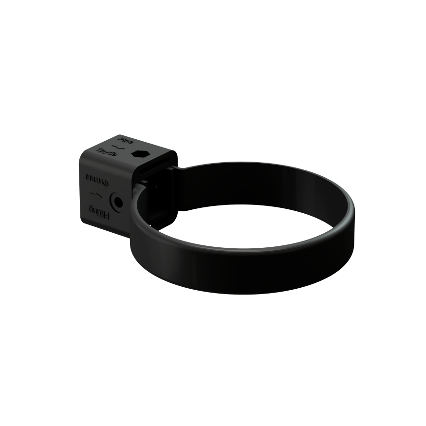 Универсальный хомут Docke Premium, Карбон купить в Владивостоке