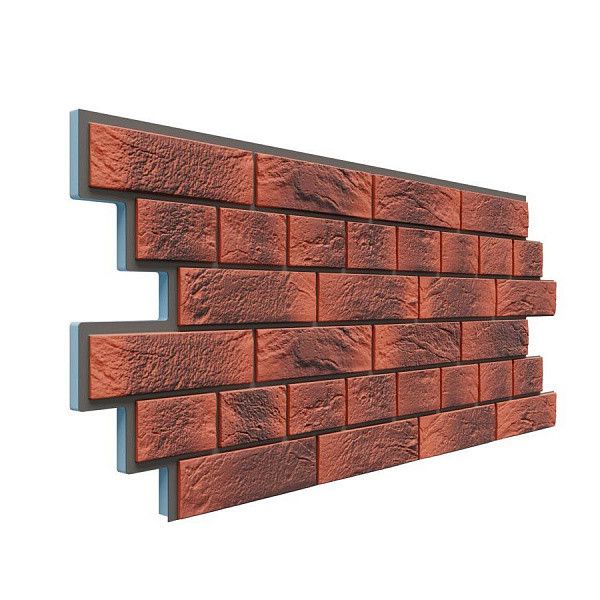 Фасадная термопанель Доломит Венецианский кирпич 20мм, Корса купить в Владивостоке