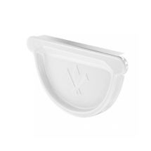 Универсальная заглушка с резиновым уплотнителем Aquasystem RR 20, белая, 125/90