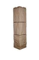 Угол внешний Фасадный Дачный Туф 3D Бежевый купить в Владивостоке