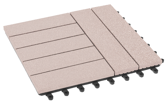 Модульный паркет ДПК GRINDERDECO Комфорт 4 Светлый дуб купить в Владивостоке