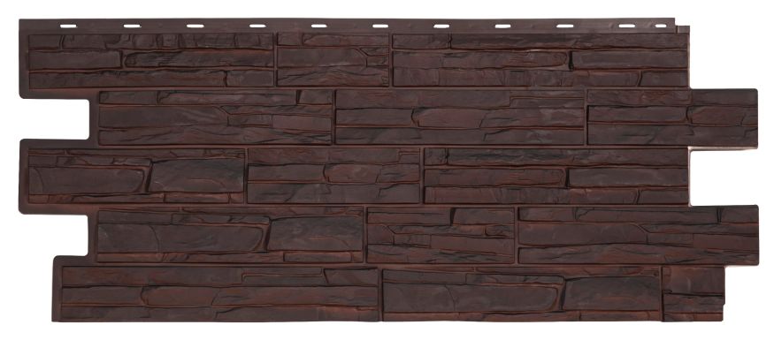 Фасадная панель T-Сайдинг, Альпийская Сказка ЭКО-2 Венге купить в Владивостоке