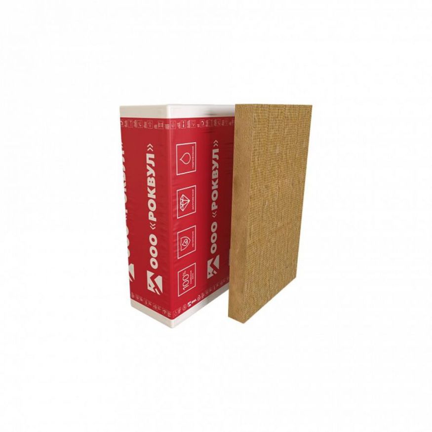 Утеплитель Rockwool РУФ БАТТС Н Оптима 100х600х1000/3шт/1.8м2/0.18м3 (32упак/палл) Rockwool купить в Владивостоке