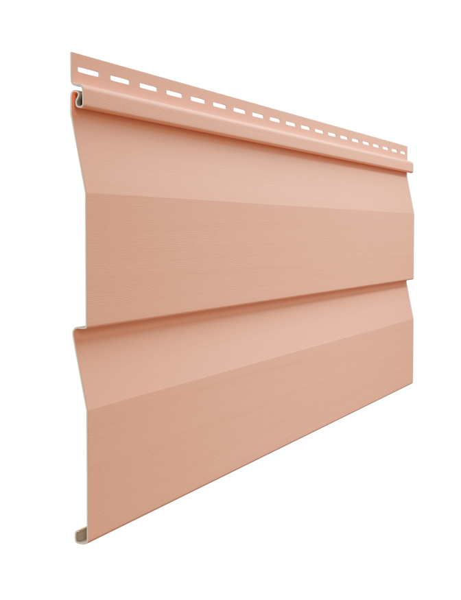 Виниловый сайдинг Docke, Корабельный брус D4.5DL STANDARD, Персик купить в Владивостоке