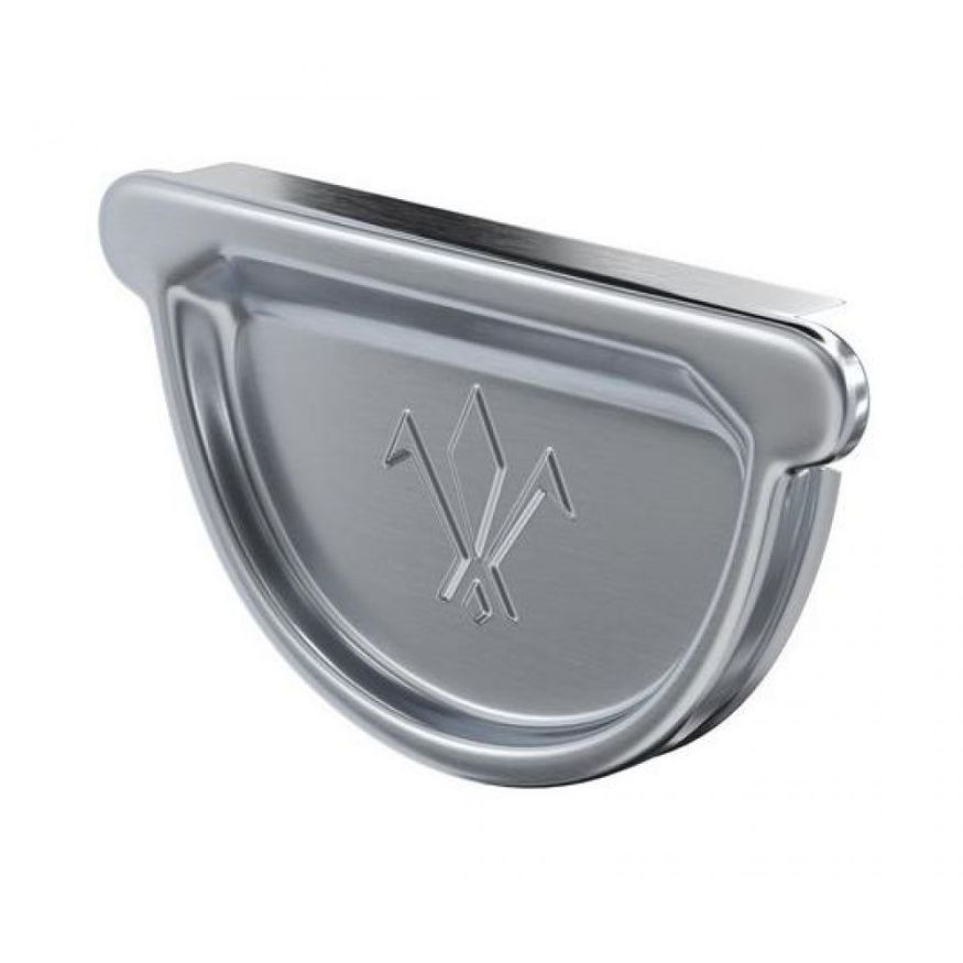 Универсальная заглушка с резиновым уплотнителем Aquasystem, оцинкованная, 150/100 купить в Владивостоке