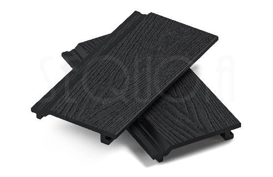 Доска фасадная ДПК 3D SEQUOIA Evolution WOOD BLACK  купить в Владивостоке