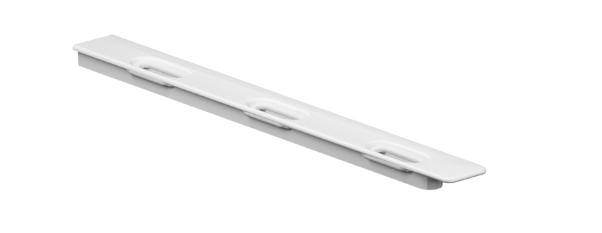 Фасадный стартовый профиль к панелям Белый купить в Владивостоке