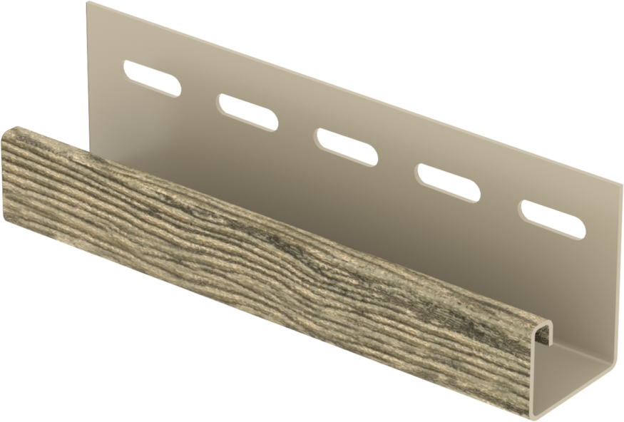 J-планка Ю-Пласт, Hokla S-Lock Щепа, Натуральный орех купить в Владивостоке