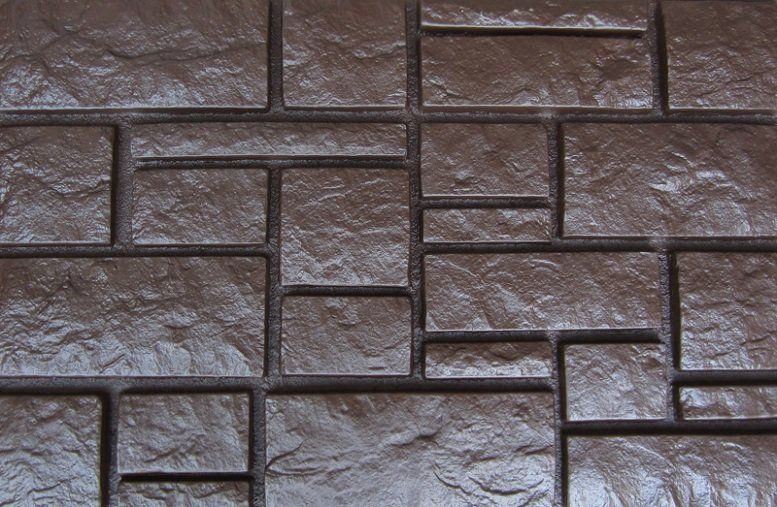 Фасадная панель Аэлит в стиле дворцового камня, цвет коричневый. купить в Владивостоке