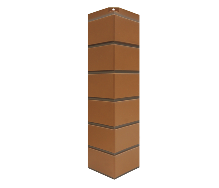 Угол наружный NordSide, Красный гладкий кирпич купить в Владивостоке