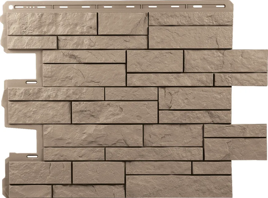 Фасадная панель Альта-Профиль, Шотландия ЭКО Бежевый купить в Владивостоке