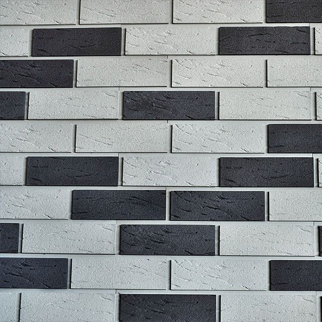 Фасадная плитка Кирисс, Клинкерный кирпич триколор №9 купить в Владивостоке