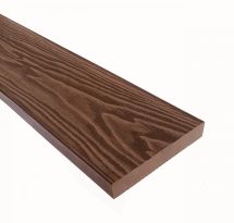 Террасная доска ДПК Terrapol Смарт 3D (Полнотелая без паза) Орех Милано