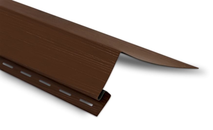 Широкая околооконная планка Ю-Пласт Коричневый купить в Владивостоке