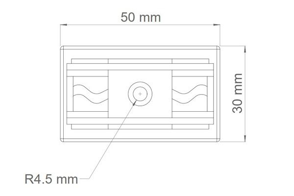 Кляммер для террасной доски пластиковый Savewood купить в Владивостоке