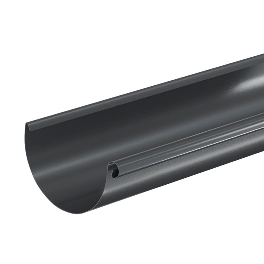 Желоб водосточный Aquasystem, PU MATT, RAL 7024 Тёмно-серый 150/100 купить в Владивостоке