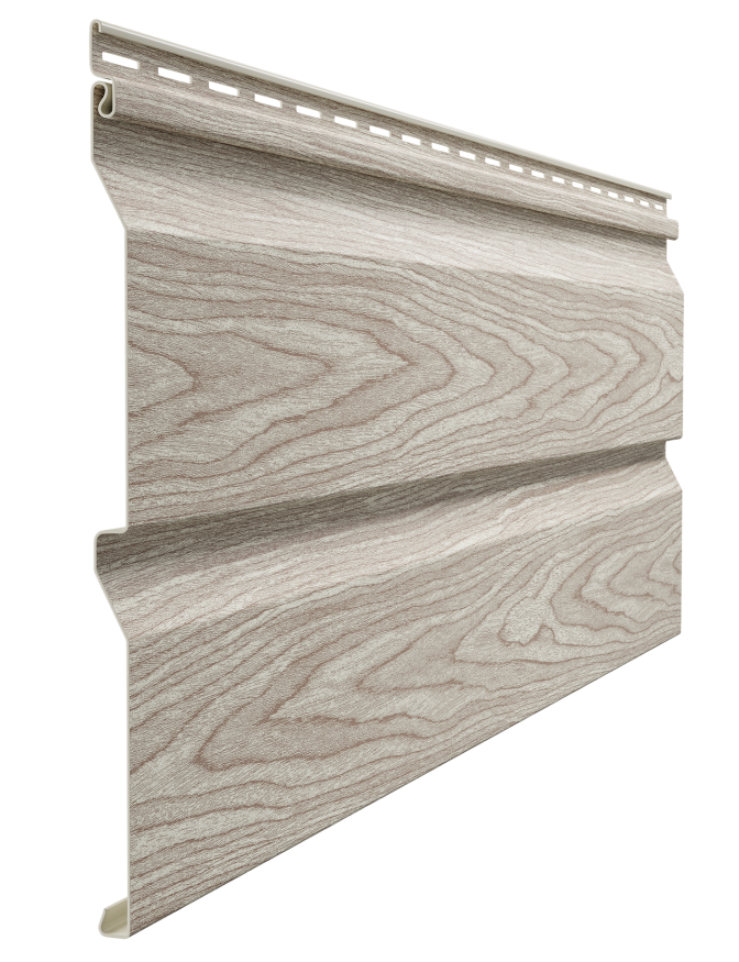 Виниловый сайдинг Docke, модель Доска корабельная D5D, ореховый цвет. купить в Владивостоке