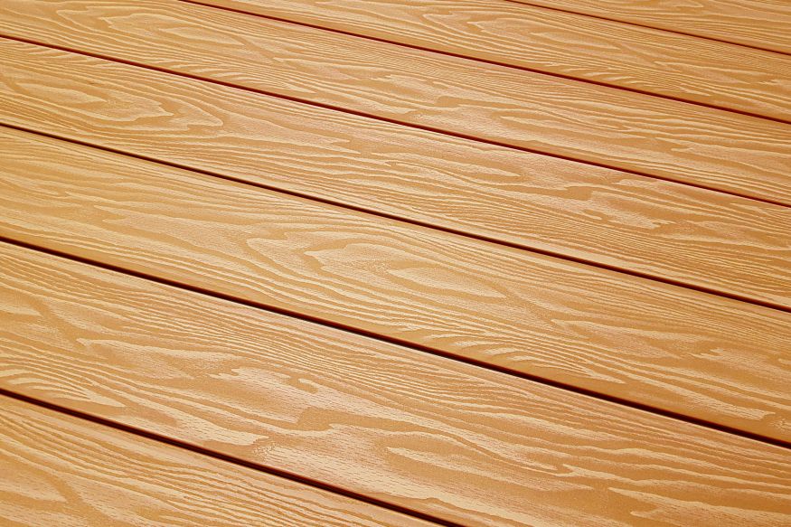 Террасная доска ДПК Terrapol Смарт 3D (Полнотелая без паза) Дуб Севилья купить в Владивостоке