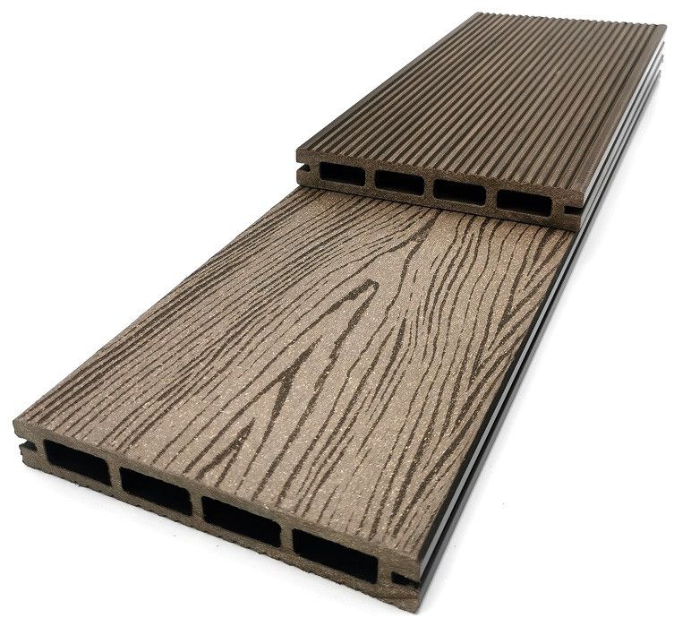 Террасная доска NanoWood «Lite» ECO Шоколад купить в Владивостоке