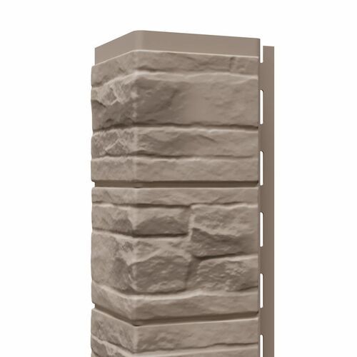 Угол наружный Доломит, Скалистый риф Премиум, Графит купить в Владивостоке