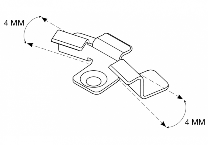 Монтажный зажим-кляймер купить в Владивостоке
