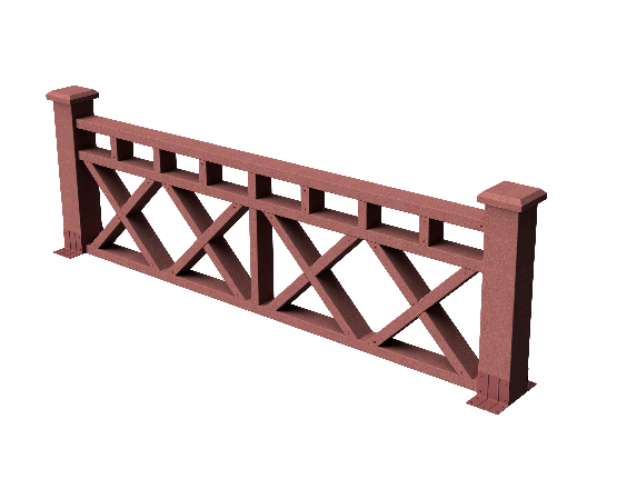 Декоративное ограждение из ДПК GRINDERDECO Бэйли мербау купить в Владивостоке