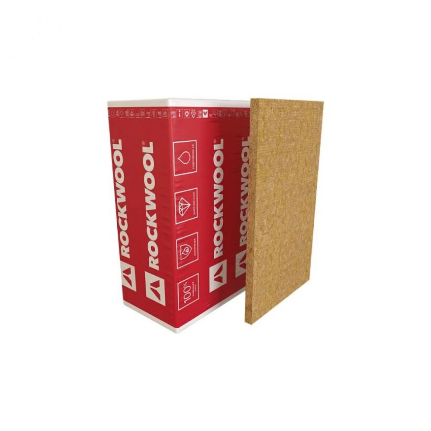 Утеплитель Rockwool ВЕНТИ БАТТС 50х600х1000.8шт.4.8м2.0.24м3 (24упак.палл) Rockwool купить в Владивостоке