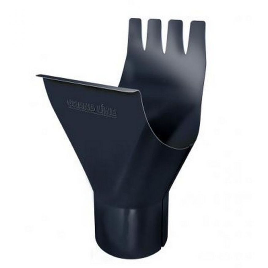 Водосточная воронка Grand Line, Серый (RAL 7024) купить в Владивостоке