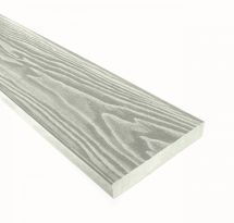 Террасная доска ДПК Terrapol Смарт 3D (Полнотелая без паза) Дуб белёный