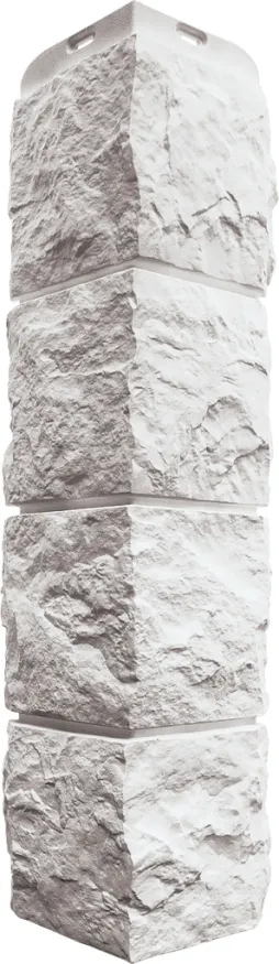 Угол наружный Альта-Профиль, Туф ЭКО, Белый купить в Владивостоке