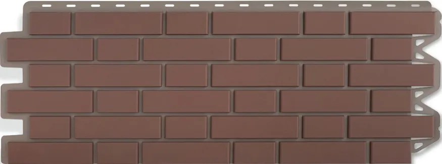 Фасадная панель Альта-Профиль, Клинкерный кирпич, Жжёный купить в Владивостоке