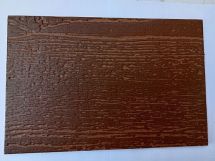 Фиброцементный сайдинг Latonit в цвете Махагон (RAL 8024/8014)