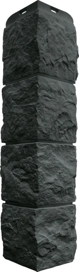 Угол наружный Альта-Профиль, Туф ЭКО, Графит купить в Владивостоке