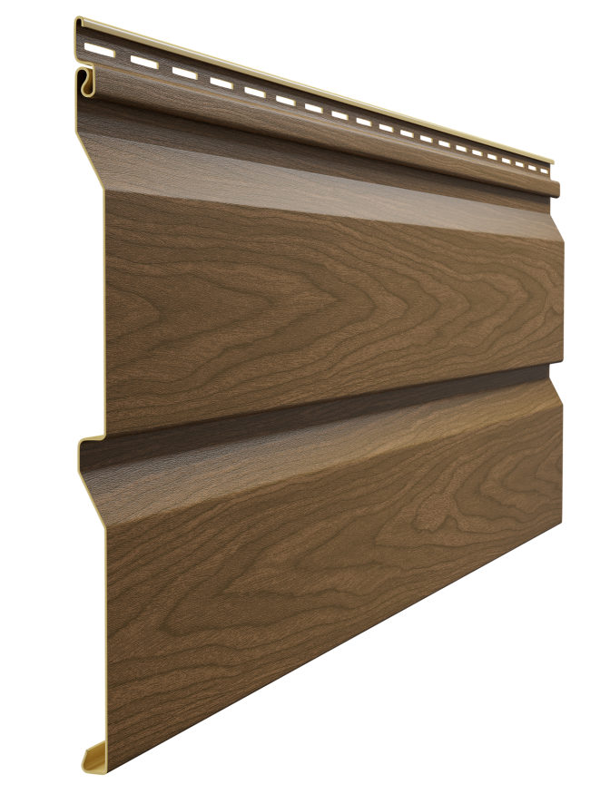 Виниловый сайдинг Docke, Деревянный брус D5D, Цвет: Миндаль купить в Владивостоке