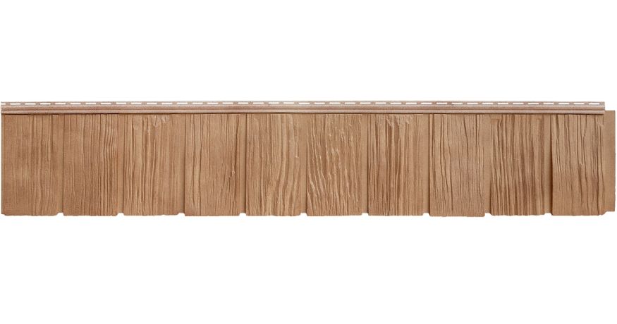 Фасадная панель Grand Line (Я Фасад), Сибирская Дранка, Янтарь купить в Владивостоке