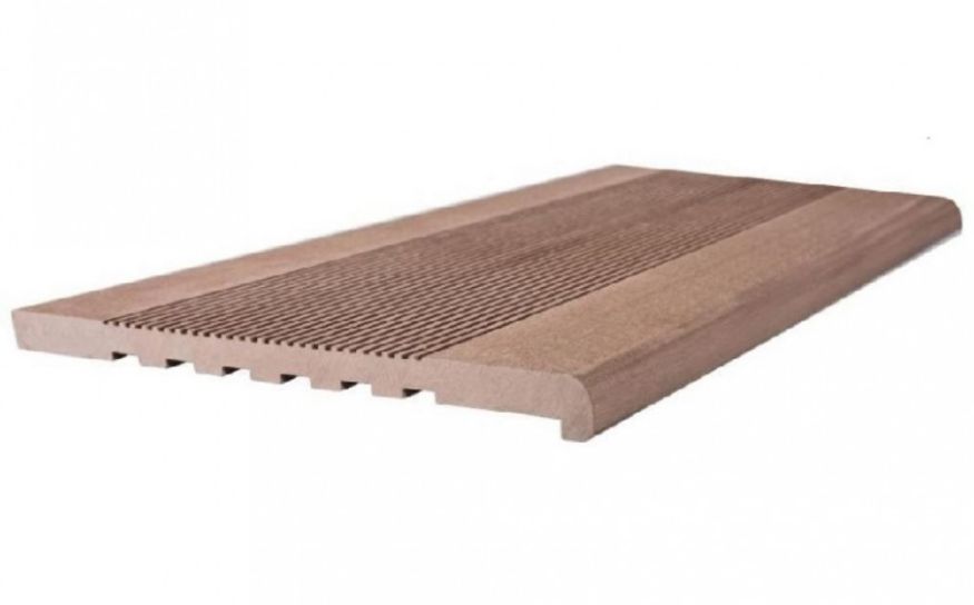 Ступени из ДПК NanoWood - Шоколадный цвет купить в Владивостоке