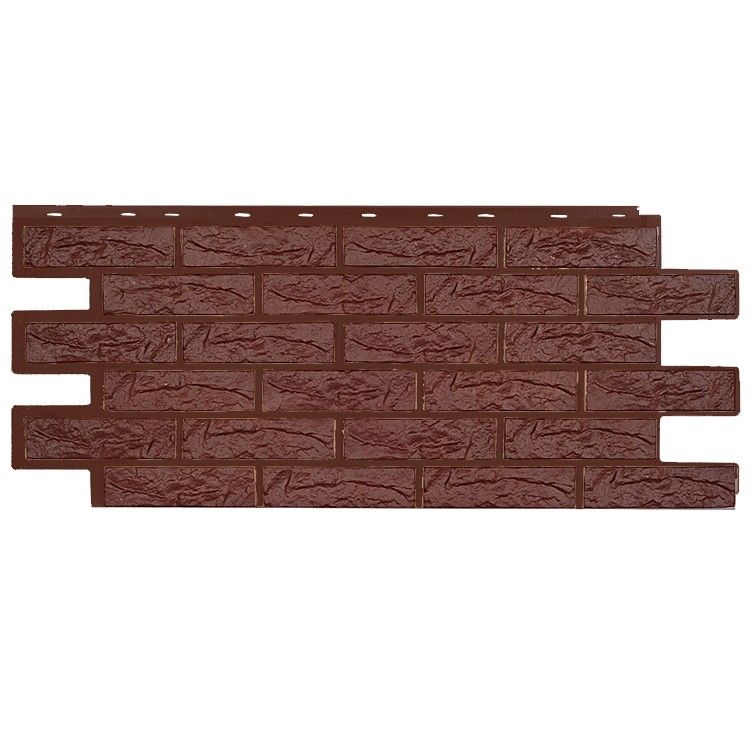 Фасадная панель T-Сайдинг, Лондон Брик Эко, Браун купить в Владивостоке