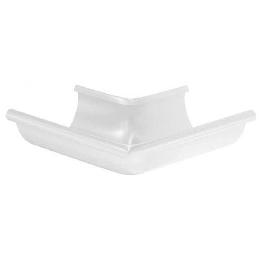 Угол желоба внешний 90°, Aquasystem, RR 20 Белый 125/90 купить в Владивостоке