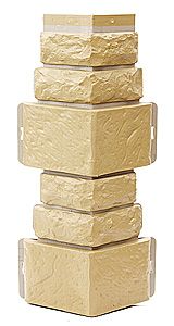 Угол T-Сайдинг, Дикий Камень Желтый купить в Владивостоке