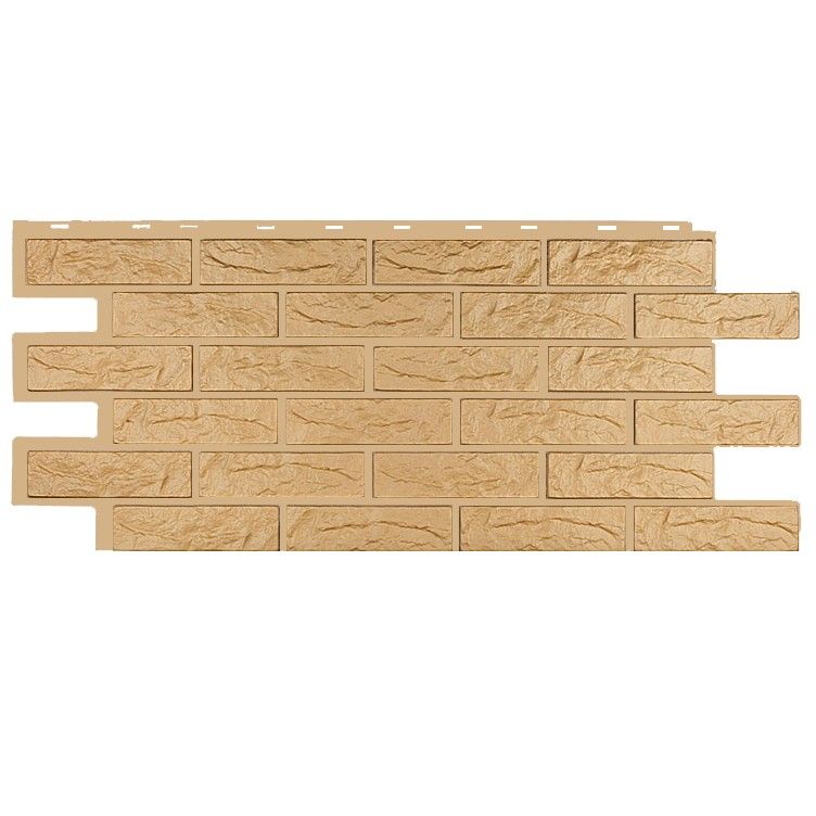 Фасадная панель T-Сайдинг, Лондон Брик Эко, Крем купить в Владивостоке