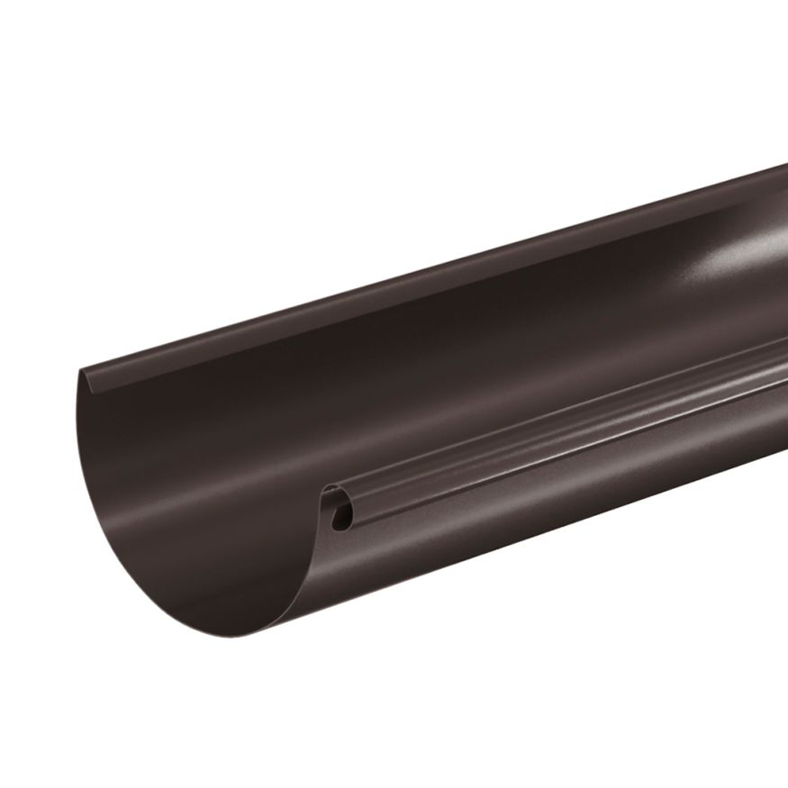 Желоб водосточный Aquasystem, PU MATT, RAL 8017 Темно Коричневый 150/100 купить в Владивостоке