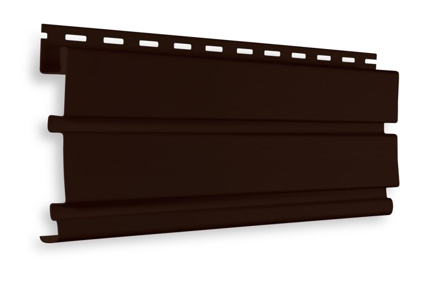 Добор 110 мм Ю-Пласт Коричневый купить в Владивостоке