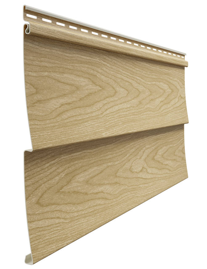 Виниловый сайдинг Docke, модель Ёлочка D5C, оттенок Спелый каштан. купить в Владивостоке