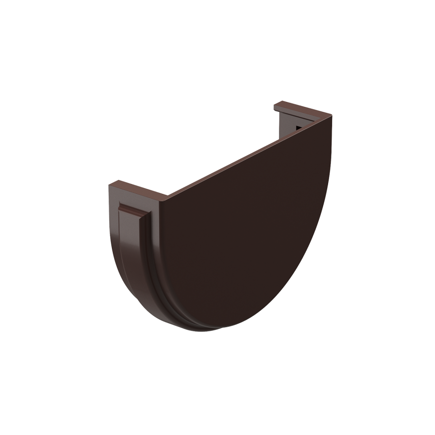 Заглушка желоба Docke Premium в цвете Шоколад купить в Владивостоке
