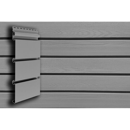 Сайдинг Архитектурный Планкен Grand Line Цвет Серый купить в Владивостоке