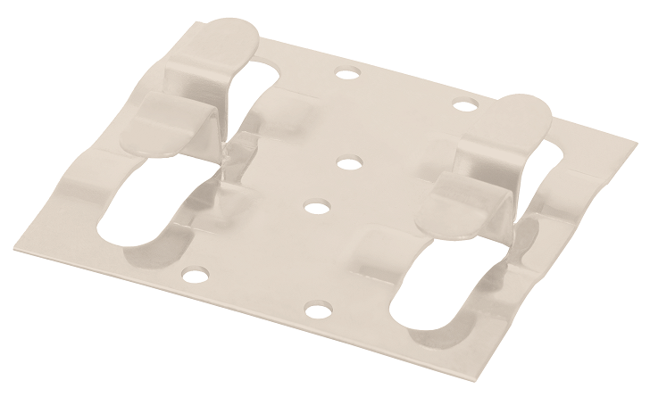 Кляймер рядный белый для установки наличника Grinder купить в Владивостоке